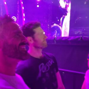 Billy Eichner Instagram - I just love this woman. The truly spectacular @pink. From buying the cassette single of “There You Go” during spring break in college to shouting about how much I love her on Billy on the Street and then having her actually join me on the show, she’s always been an inspiring, uplifting force. She’s known for flying above our heads but she is so down to earth, warm, generous - and obviously one of the best voices in music. Our faces hurt cause we were smiling so much at her show in LA last night. Plus a surprise duet with @alanis (!!!) that blew our minds. We love you, @pink. Never stop!!! ❤️❤️❤️