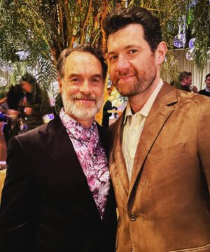 Billy Eichner Instagram - You know I never miss an opportunity to celebrate my peers! 

Thanks @vanityfair, @theadamballheim, @themensgroomer and @slatepr for a very fun Oscars weekend. 🖤