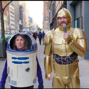 Billy Eichner Instagram - Ah, the good old (Star Wars) days. Simpler times. May the 4th be with you. 

(Billy on the Street, Season 5, Ep 7)