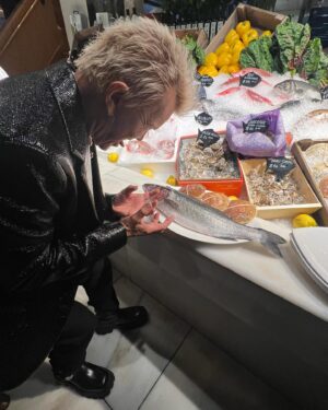 Billy Idol Instagram - About devour this fish @estiatoriomilos last night NYC -BFI
