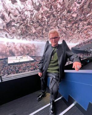 Billy Idol Instagram - @U2 was fun tonite! -BFI