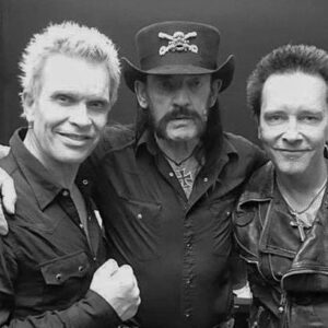 Billy Idol Instagram - Remembering Lemmy Kilmister on this day. ♠️ @officialmotorhead