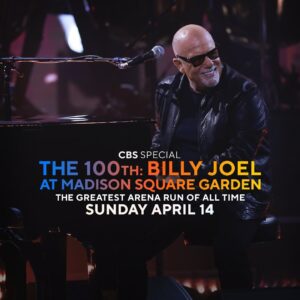 Billy Joel Instagram - You’re invited to celebrate the 100th milestone. Sunday, April 14th on CBS!