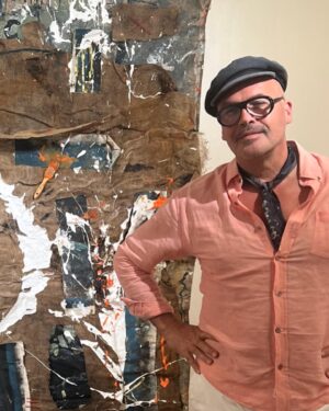 Billy Zane Instagram - Thank you @amberarbucci for an incredible opening and sale right out of the gate! 🔴 @gallery33sm @thegeorgian #frontman