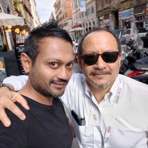 Birsa Dasgupta Instagram - Hello Isabella, Alessandro, Tommaso.. when do we meet again? Shall it be in Rome or New York or in India? Wish to hear stories of Gill and Roberto! Why don't we revive Sonali's boutique? Keen to show you films made by Hari, Raja, Ribhu and me! Would love to hear more about your stunning mama, Isa! How's your new film shaping up Ale? Let's plan a reunion soon! 

@isabellarossellini @alessandro_rossellini 

Rossellini - Dasgupta
A family full of actors and filmmakers! 

#family #italy #india #history #cinema #love #life