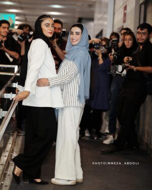 Bita Beigi Instagram - اکران فیلم بی صدا حلزون با نازنین جانم❤️
کارگردان:بهرنگ دزفولی زاده
عکاس:محمدرضا عبدلی عزیز🌹