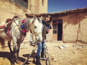 Bita Beigi Instagram - به #روستا بازگرديم 
#🐴 #🌱 #🌞 #⛰