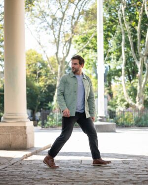 Bj Gruber Instagram - I did a photo shoot with @wear.amberjack back when it was warm. They have VERY nice and comfortable shoes. I got some of their Chelsea boots. Big recommendation! 10/10 #actor #model #nyc
