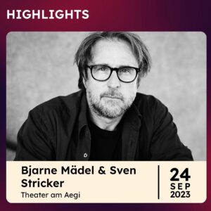 Bjarne Mädel Instagram - #theater am Aegi  #HANNOVER @sven_stricker  #Sörensen sieht Land  #LESUNG @rowohltverlag #24.09.2023 #also bald … !!!