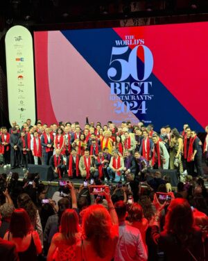 Björn Frantzén Instagram - Thank you fabulous Las Vegas and @theworlds50best for a fabulous week, we had a blast. Always great fun to catch up with the global restaurant family. And thank you to our loyal supporters out there, who once again has voted for us as one of the best restaurants in the world, we’re grateful and thankful #theworlds50best #lasvegas