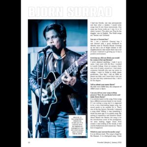 Bjorn Surrao Instagram - Talkin Music n lifestyle on this month's issue of Provoke Magazine , thank you for this really cool feature ! ✨🙏🏾🥂

Heads up ! ' Hey Baby ' almost done cant wait for you guys to hear it 🥰🎶✨
_________________________

🧥 - @shilpaiyer & @gatsby.in 
📸 - @ambisoul 🔥
🙏🏽 - @jagadeeshkanna & @vaayusastra 
@provoke_lifestyle & Naomi N 

.
.
.
.
.
.
.
.
.
.
.
.
#singer #songwriter #rappers  #bjornsurrao  #musicians  #chennai  #musiciansofinstagram #kollywood #musicproducer #throwbackthursday #tbt #thalapathy  #mastertheblaster #magazine #thalapathyvijay #vijay #anirudhravichander #reggae #bornwithaj #independentartist #doctorthemovie
#kollywood  #instapicoftheday #musicproducer  #vibes #cinema  #doctormovie #mastermovie #provokelifestyle