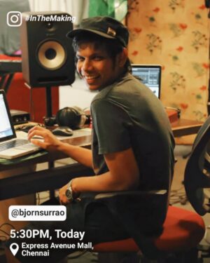 Bjorn Surrao Instagram - Gonna be cruzin through @expressavenue 2day get myself some softy ice cream🍦and chumma hangout n stuff 🤙🏾 See yah der bois n gals 🚒

#InTheMaking 
#MakeTheReelYou 
#InstagramIndia

___________________

@Instagram
@Oodagaa
@silvertreeoffl

#music #photooftheday #jam #pop #goodmusic  #chennai #independentartist #singersongwriter  #livemusic  #masterblaster #thalapathyvijay #vijay #thalapathy #independentartist
#kollywoodcinema  #bjornsurrao  #musicians  #throwbackthursday #vibes #theri  #sonymusicsouth  #jigarthandamusic #master #eamall #doctormovie