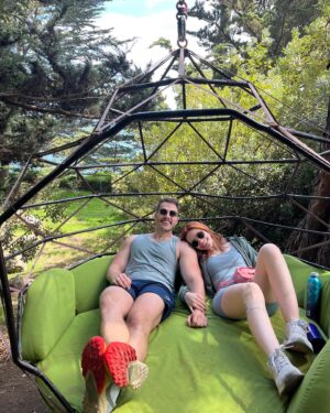 Blaine Gibson Instagram - Small trip to Big Sur for Cristen’s job. So proud to watch her work and I had a great time meeting her team. Also they had a gym. 10/10 would go again immediately.