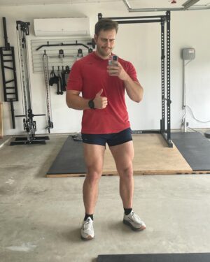 Blaine Gibson Instagram - This year beat my ass with work and shitty *life events*, but I’m chalking it up as an overall victory because I made stuff I’m proud of and had Cristen in my corner encouraging me every step of the way. I’m surrounded by the strongest friendships I’ve ever had, the most tremendous love I could ever hope for, and an ass that won’t quit. Look at that last photo. Look at those legs. They’re sculpted from stone. You’re welcome. Happy new year.