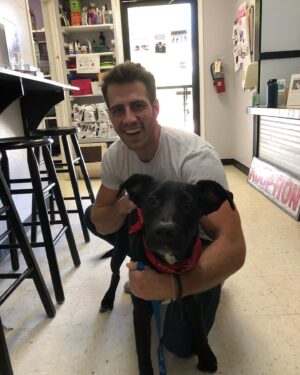 Blaine Gibson Instagram - Happy Gotcha Day, Dutch. This marks 3 years with my baby boy. I could write a book about how this dog has improved my life, but instead I’ll tell y’all one of my favorite rituals. Every day at around 6:30 AM, I’ll wake up to Dutch sitting next to the bed. If I don’t wake up from his wagging tail, then he’ll whine softly or sneeze at me. That’s my cue to move over toward’s Cristen’s side so that Dutch can jump into the bed and curl up next to me for another hour or so of sleep. It’s the cutest shit ever.

If any of you are considering getting a pup, do it. I implore you to adopt and not to shop. There are so many dogs out there like Dutch who will give you a lifetime of love in return for a second chance. Shoutout to the absolute moron who forefeited Dutch for being “too big”, I hope you poop your pants today. Also thanks to @pawsshelter for helping me adopt my boy.