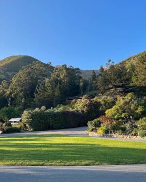 Blaine Gibson Instagram - Small trip to Big Sur for Cristen’s job. So proud to watch her work and I had a great time meeting her team. Also they had a gym. 10/10 would go again immediately.