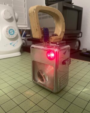 Blaine Gibson Instagram - After 5 years of searching, I finally acquired a Japanese railway signal light. A HUGE thanks to @nick_mastro_ for finding it at an antique shop on his last visit to Japan.

I remember spotting one of these being used by a station master while waiting for a train in Tokyo. I thought it was such a simple yet fascinating device and have been on the search for one ever since. Can’t wait to go back to Japan, hopefully by the end of this year. Thanks again, Nick!