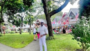 Blair Underwood Instagram - #Grateful for good times, good people & long history of black excellence here in Martha’s Vineyard. #ThriveFunds.org #payingitforward #GingerbreadHouses #harborviewhotelmv