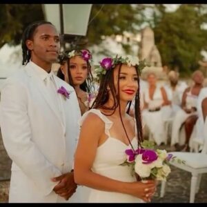 Blair Underwood Instagram - My boy @feedadrd just sent me this #video glimpse inside our wedding ceremony. You & your team did an amazing job of capturing every special moment of the day! Thx man, for creating this video & sneak-peek!
Gown by: @bridesbynona Hair & Make Up: @glamourbyshaniqua @casadecampodr @wallmanpr @howelltalentrelations @isaia @caribbean_celebrations_rd