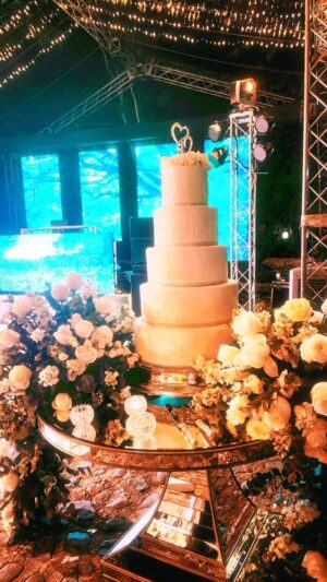 Blair Underwood Instagram - Profound gratitude to @martinameztoyphotography
for capturing on film our entire day. Your instinct & artistry through the lens is awe-inspiring. Thank you to @flor_reposteria for creating our delicious & incredible wedding cake. I had to be pulled away from the table to stop eating it! And Yo, Germán @grcstarpuntacana & @MiloLevell you all kept that party rockin’ till the early mornin’ hours! Far exceeded any expectations! Gown by: @bridesbynona Hair & Make Up: @glamourbyshaniqua @casadecampodr @howelltalentrelations @isaia @caribbean_celebrations_rd @wallmanpr
