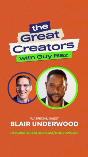 Blair Underwood Instagram - Truly enjoyed this podcast convo on @thegreatcreatorspodcast with @guy.raz. Always good to ‘chop it up’ with someone in depth about life, career, the world. Especially when it’s with someone like Guy Raz who is thorough, intellectually curious and does his homework. Hope you get a chance to check it out!