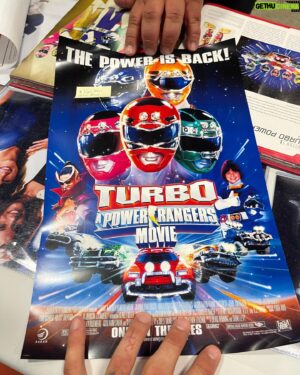 Blake Foster Instagram - 30 years today ! 
Thank you to our fans 💙⚡️ 

As a young kid growing up watching the show to working with the OG’s truly blessed and beyond grateful 🙏🏻 

#NationalPowerRangerDay #30Years #PowerRangers #BlueRanger #ShiftIntoTurbo