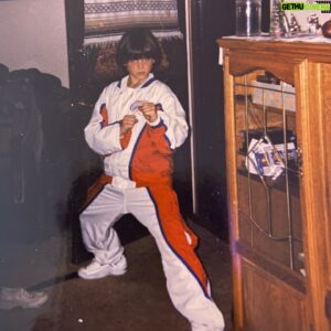 Blake Foster Instagram - Clipper fan from day one, even while filming Power Rangers! 🏀💙 #ThrowbackThursday #ClipperNation