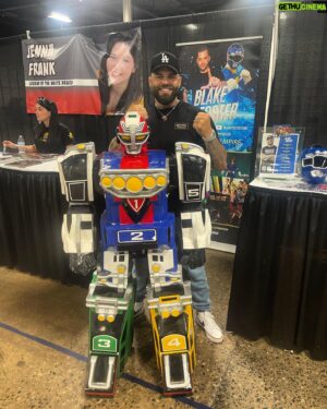 Blake Foster Instagram - 30 years today ! 
Thank you to our fans 💙⚡️ 

As a young kid growing up watching the show to working with the OG’s truly blessed and beyond grateful 🙏🏻 

#NationalPowerRangerDay #30Years #PowerRangers #BlueRanger #ShiftIntoTurbo