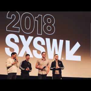 Blake Jenner Instagram - Thank you to everyone who supported American Animals last night and thank you SXSW for having us! Good times with good peeps. Coming at ya June 1st 😎👊👍