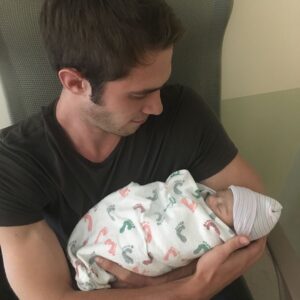 Blake Jenner Instagram - Happy 1st birthday, Mila. Can't say how much of a light you've been in my life since you arrived. Please don't ever fire me as an uncle, it's the coolest gig I've ever had. And shout out to @derrickjenner and @jennerel for creating the coolest little girl I've ever met 😎👊👍