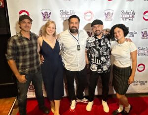 Blake Vaz Instagram - Thank you @studiocityfilmfestival for having us!
Our shorts block was great! Incredible talent and shorts!
Thank you to the @valagardoproduction and @doshermanosproductions family!

MATCHES
A @blakevaz film.

Joanna's happiest day of her life turns into her mother’s worst nightmare when she is kidnapped shortly after announcing her acceptance to the university of her dreams.

Written by the Marquez brothers @dmarquez11 and @rudy_marquez_
Cinematography @danielgbagby
Produced by @rudy_marquez_ @andrea_feliu @violeta___gf  @danielgbagby @dmarquez11 @blakevaz
Executive producers Mike Crafton, Rodolfo Marquez and @robertoawallace