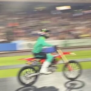 Blake Williams Instagram - After @fmxbestmoments posted that vid of @travispastrana doing that gnarly 360 off the superkicker i thought I’d throw up a few of mine from over the years…
1- 2010 @jfitzo house on the limiter
2- 360 nac 1 hand 2017 @nitrocircus 
3- 2008 @xgames best trick (4th 😫)
4- 2010 360 heel clicker at home in aus 
5- 2008 @xgames thank god it was a step down 😂😂😂
6- 2021 when @sheenyfmx and i first started “crossing over” this one got a little close
7- 2018 @aussupercross 360 nac
8- 2022 another cross over w/ @sheenyfmx 
9- 2008 @xgames step on (cased it cause i was messin with my fooot hook step off ramp
10- 2008 Navy motoX world championships