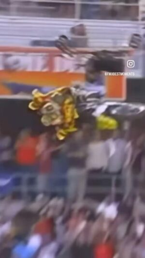 Blake Williams Instagram - Such a gnarly trick! This clip of @travispastrana right here is what inspired me to do 360s and i told myself if i was going to do them, i was gunna do em right. This clip was about the absolute limit of how flat you could spin a 360 on a dirtbike and make it around (Trav actually under rotated the very next day and knocked himself into next week) so it was about finding that happy medium between completely flat but risk getting shit whipped half the time on landing to not going slightly as flat and also add combos, definatly had to tone it down for portable landings over the years as they have zero forgiveness but I’d like to think i threw em flat as fark when it counted. Definatly a trick that not a lot of riders ever did, or still do. @nateadams741 had them dialed for a long time, nowadays @lucackermann98 is hucking the flattest 3’s off 75 🤘🏻 props to everyone who’s landed a 360, tricks been around for over 20 years and I’d say the list of riders is a lower number than the years 😳 #360 #loveit #favouritetrick as for 360 combos, pretty much no one does them anymore, in happy to be able to claim the one handed nac, heel clicker, no hander and Flying Dutchman(dbl can Indy) 🤘🏻🤘🏻🤘🏻 

Thanks @fmxbestmoments for posting this