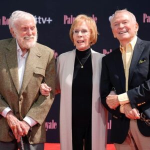 Bob Mackie Instagram - Congrats to @itscarolburnett who was honored today, outside the famed TCL Chinese Theatre. Her hand and footprints are in cement and there is no one who is more deserving. Bob was so happy to be there!

#bobmackie #carolburnett