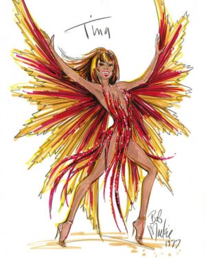Bob Mackie Instagram - “The first time I saw Tina was at Studio One in Los Angeles, in the late 60s. Then Tina appears as a guest on The Cher Show and I made her a whole bunch of looks. The show always finished with a concert at the end. Tina looked and sounded amazing. 

Working with her was always a challenge and exciting - a real treat. There was nobody else in the world like her and I loved her very much.” ~ Bob Mackie 

#bobmackie #tinaturner #riptinaturner #mackiemagic