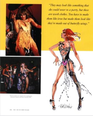 Bob Mackie Instagram - “The first time I saw Tina was at Studio One in Los Angeles, in the late 60s. Then Tina appears as a guest on The Cher Show and I made her a whole bunch of looks. The show always finished with a concert at the end. Tina looked and sounded amazing. 

Working with her was always a challenge and exciting - a real treat. There was nobody else in the world like her and I loved her very much.” ~ Bob Mackie 

#bobmackie #tinaturner #riptinaturner #mackiemagic