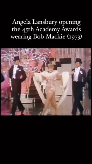 Bob Mackie Instagram - “Angela was a classic. She was smart, incredibly talented and had a great sense of humor. She loved classic Hollywood glamour, as you can see in this opening number I designed for the 45th Oscars. I just loved working with her.” ~ Bob Mackie 

Angela worked many times with Bob Mackie during her long and lovely career, when she hosted the TONY Awards, for the film Mrs. Santa Claus and several television specials and award shows. 
.
.
.
#angelalansbury #bobmackie #rip