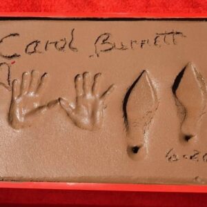 Bob Mackie Instagram - Congrats to @itscarolburnett who was honored today, outside the famed TCL Chinese Theatre. Her hand and footprints are in cement and there is no one who is more deserving. Bob was so happy to be there!

#bobmackie #carolburnett