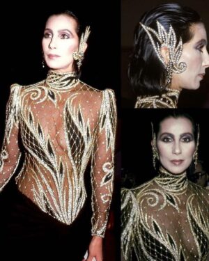 Bob Mackie Instagram - Bob Mackie and Cher attend The Met Ball.

#bobmackie #cher #metgala #metball #mackiemagic