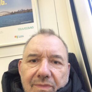 Bob Mortimer Instagram - Train Guy Valentine salami