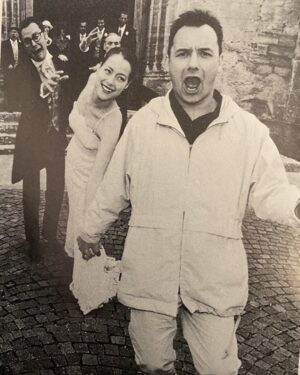 Bob Mortimer Instagram - Papa and Nicole