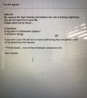 Bob Mortimer Instagram - Anyone else had this?