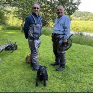 Bob Mortimer Instagram - Gone Fishing ep 2 Tonight on BBC2 at 9:00pm. Ted and bubbles feature heavily