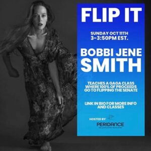 Bobbi Jene Smith Instagram - Join me and let’s dance for our future! Tomorrow. Link in bio to sign up for classes with incredible teachers and to donate. Hope to see you there.  Photo by Jayme Thornton