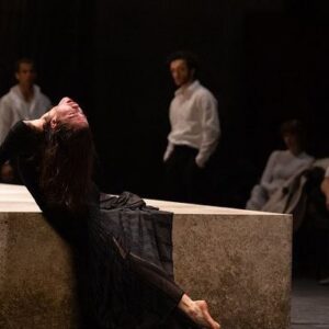 Bobbi Jene Smith Instagram - Yesterday was the last performance of “Pit”. My words disappear. This time together has been a gift. To have danced, to have fallen in love, to have laughed, to have listened, to have been just kids, and older versions of ourselves, to have dug into the pit of where we are now and where we hope we might move towards. You have shown me that generosity can be endless, that continuing to feel so much takes great strength, and that no matter how dark it gets, we can still catch one another.  @heloise_jocqueviel @takerucoste @alexandregasse @awajoannais @axelibot @mariongdc @julienguillemard @jack_gasztowtt @vigliotti_hugo @theo.ghilbert @yvondemol @carolineosmont @loupmarcault @antoninmonie @clemence.gross @jul_hilaire @maxime_thomas_ @laurenelevy @mickael.lafon @petteri_iivonen 

Thank you to the entire house and team of @balletoperadeparis @operadeparis @aneef_opera @josecmartinezofficial 

PIT
In collaboration with @or_schraiber 
Music by Jean Sibelius and Celeste Oram
Conducted by @joanacarneiro_1976
Costumes by @pieter_mulier   @maisonalaia 
@xavier_ronze_scenographe @heidewinne 
Set by @christianfriedlander
Lights by @nytelyte
Rehearsal Manager- @gregory_gaillard
Dramaturg- @jfredrickearl
Rehearsals directors- Doug Letheren, @jfresrickearl, @nitzanrrr @orimosheofri 

Preprocess @orsolina28 @kikisimy 
Photography by @kellermans.lens 
Filming by @tommypascal 

Special thanks Dea Lou, @aurelie__dupont Pierre Rougier, @kikisimy, @sgogwilt @colemanplayscello @keir_gogwilt @tommypascal @garenscribner @c_macdougall , mom and dad , Nirit and Amir, @ladanceproject  @runningamoc @winokurz , Marta Miller,  @simabelmar
