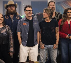 Bobby Bones Instagram - Show is doing its thing. #iheartcountry2024 rolling! On @hulu. Bringing on the stars, and helping raise money for St Jude. Shoutout to Maelin-Kate, former St Jude patient for killing it on stage!!!