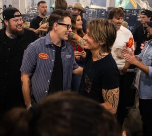 Bobby Bones Instagram - Show is doing its thing. #iheartcountry2024 rolling! On @hulu. Bringing on the stars, and helping raise money for St Jude. Shoutout to Maelin-Kate, former St Jude patient for killing it on stage!!!