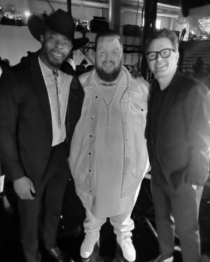 Bobby Bones Instagram - Last group of pics from @acmawards . Met Richard Sherman, hung w Reba, spent some time with Rob and Holly.

Big night on Amazon. If you watched, thanks. And thanks for the video @tommynowels