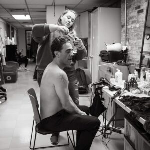 Bobby Cannavale Instagram - Some more backstage pics taken by legend @monique.carboni at our production of MEDEA at @bam_brooklyn directed by @simonandrewstone and starring my love @fullyrosebyrne 5 more shows to go. Last shot is of me and my old friend #DylanBaker our second play together. There’s no place I love being more than on a stage performing a play. Truly. Thank you to the entire staff at @bam_brooklyn in the front of the house and behind the curtain for the honor. And thank you to all of you who spent your money to support the theater. I’m forever grateful.