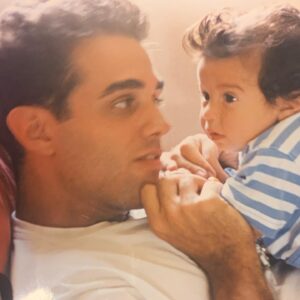 Bobby Cannavale Instagram - Today I celebrate and salute my first born, my #1, my ace, #thekid on his 25th birthday. My ❤️ grew 100 times its size 25 years ago. Happy Birthday @grandaddysnake ❤️